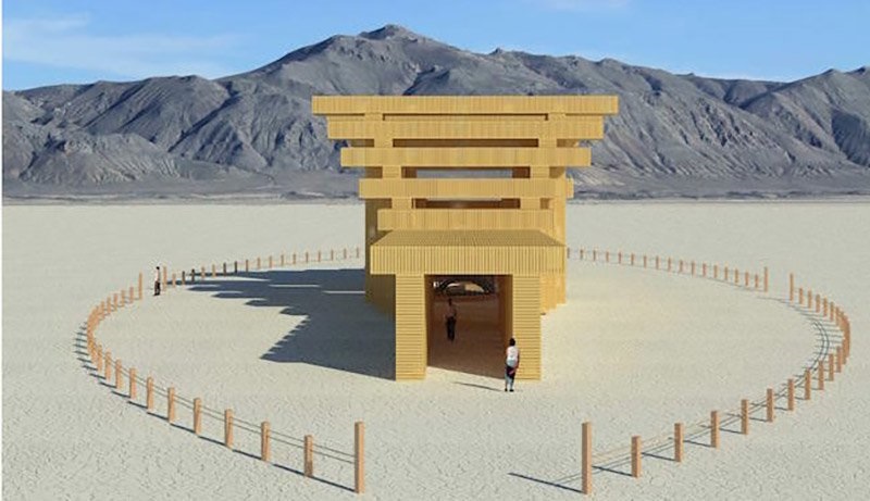 burning man 2019 temple designboom 001