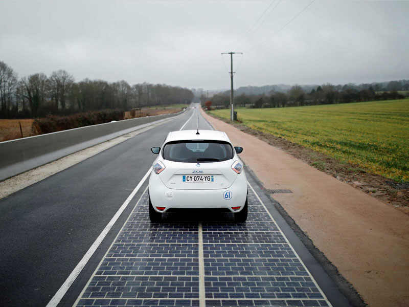 solar paneled road