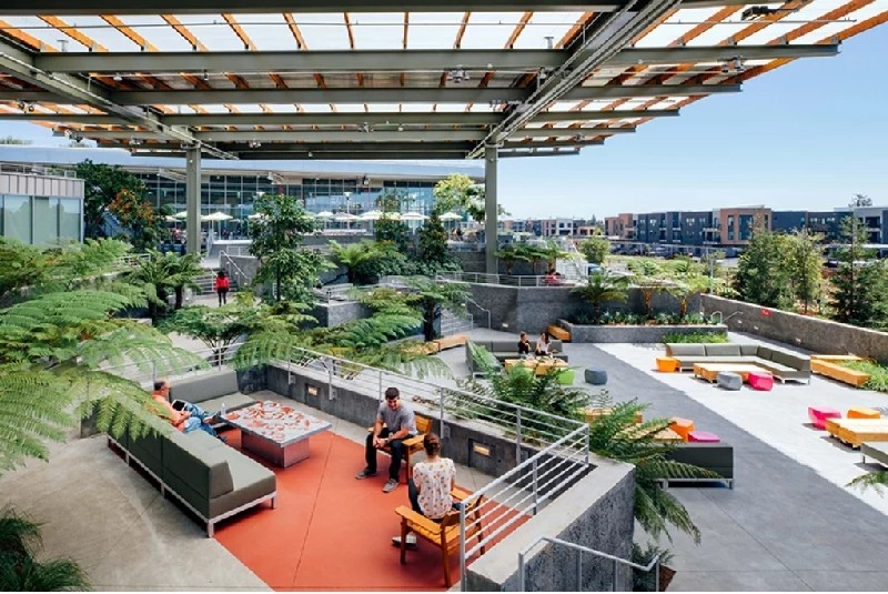 Facebook Expands Its Space With Building Designed by Frank Gehry 1