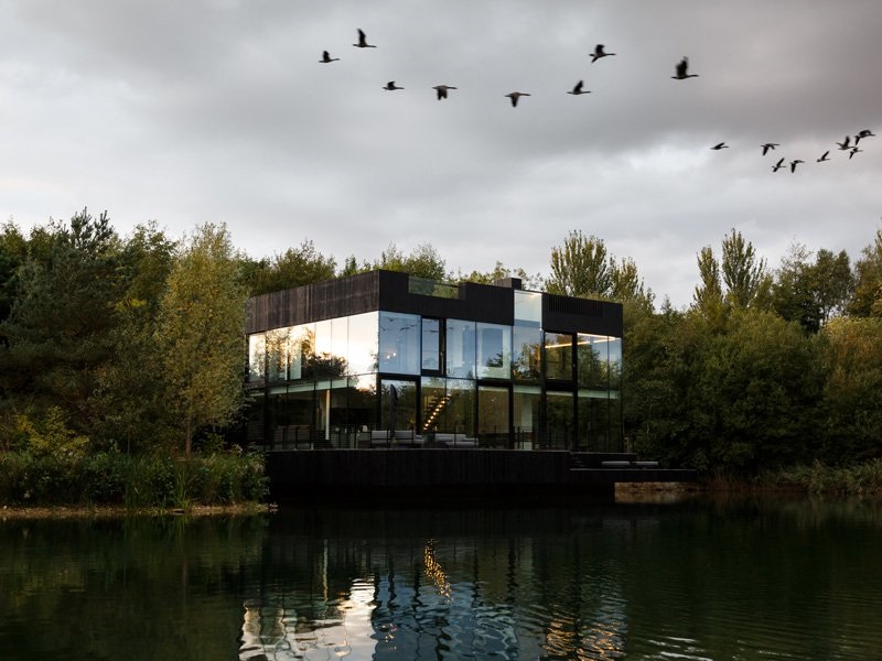 mecanoo villa on the lake uk designboom 818